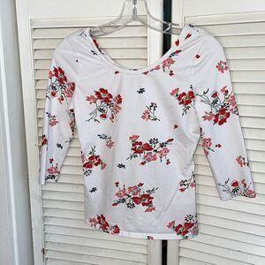 Rebecca Taylor Marguerite Floral Jersey
